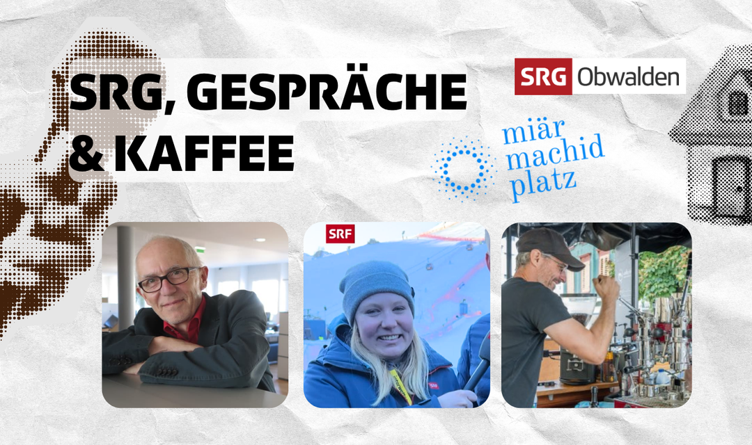 Bild von Mit der SRG Obwalden bei einem Kaffee am «Mier machid Platz» in Sarnen ins Gespräch kommen