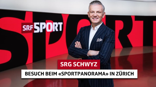 Bild von Besuch der SRF-Sendung «Sportpanorama» – Ein exklusives Erlebnis für SRG-Zentralschweiz-Mitglieder