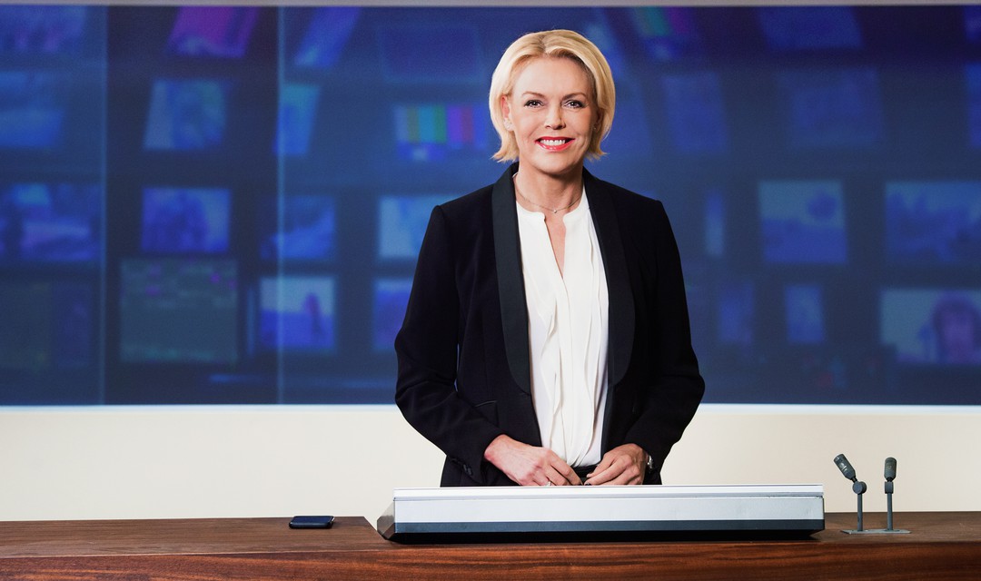 Bild von «Tagesschau»: Katja Stauber wechselt hinter die Kamera
