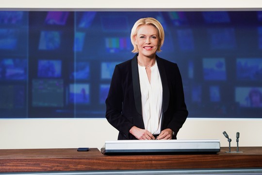 Bild von «Tagesschau»: Katja Stauber wechselt hinter die Kamera