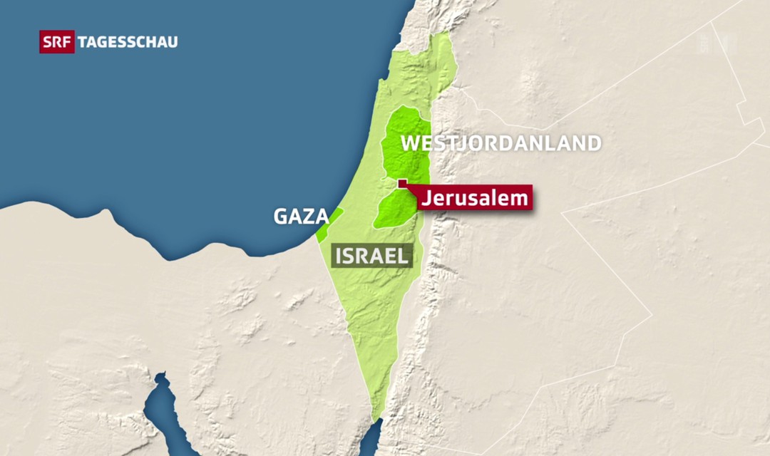 Bild von Der «Tagesschau»-Nahost-Bericht war knapp und präzis