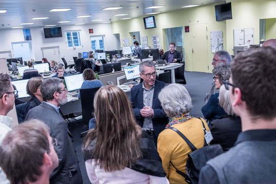 Bild von Studioführung für Neumitglieder