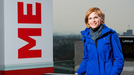 Bild von «SRF Meteo»: Sandra Boner ist zurück am Bildschirm