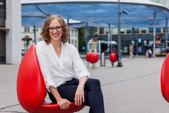 Bild von Antje Kirchhofer: «Viele schätzen den kleinen Impuls zum Zeitgeschehen»