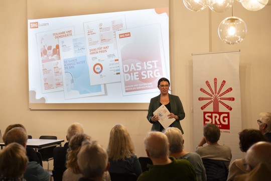 Bild von Die SRG Luzern bestätigt Vorstand und beleuchtet die  anstehende Halbierungsinitiative