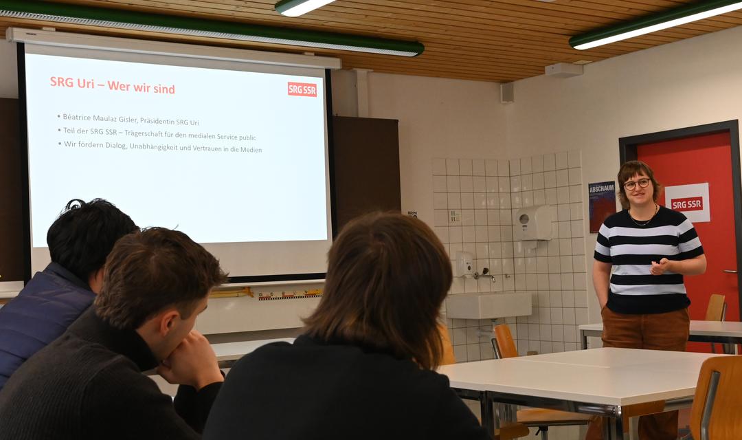 Bild von SRG Uri macht Medienkompetenz erlebbar