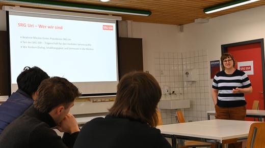 Bild von SRG Uri macht Medienkompetenz erlebbar