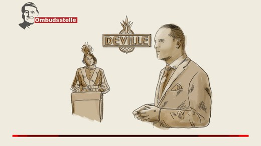 Bild von «Deville»: Amtsträger sind kritisierbar