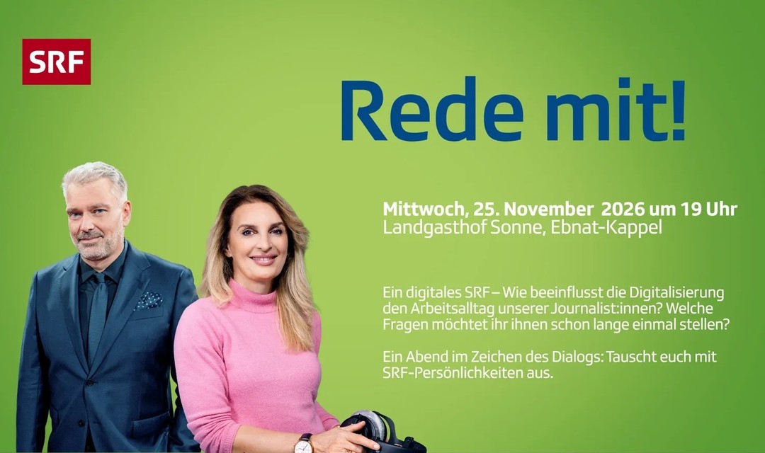 Bild von «Rede mit!» im Landgasthof Sonne in Ebnat-Kappel