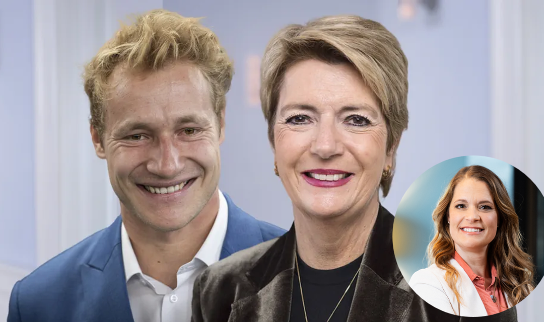 Bild von VERLOSUNG - «Persönlich» mit BR Karin Keller-Sutter und Marco Odermatt aus der Live-Stage von SRF Leutschenbach