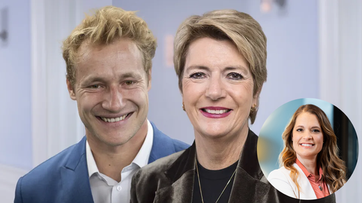Bild von VERLOSUNG - «Persönlich» mit BR Karin Keller-Sutter und Marco Odermatt aus der Live-Stage von SRF Leutschenbach