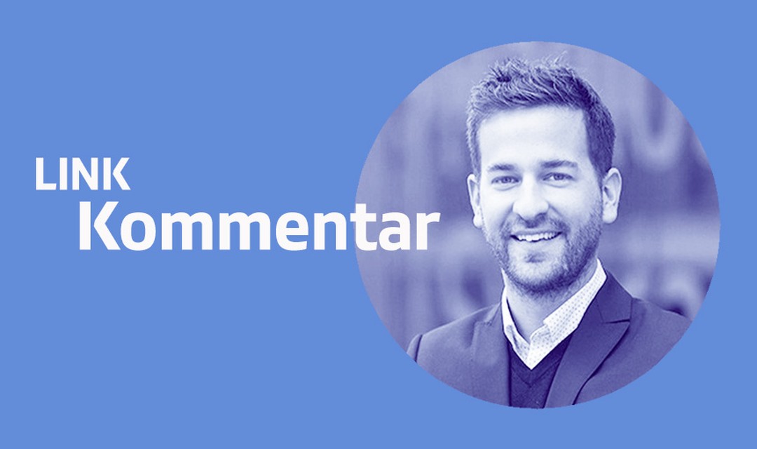 LINK-Kommentar-Keyvisual mit Bild von Flavio Bundi