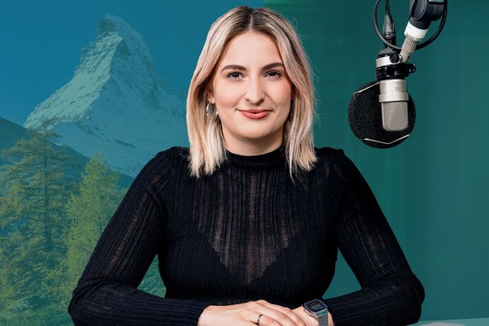 Bild von Unterwegs als SRF-Korrespondentin im Wallis