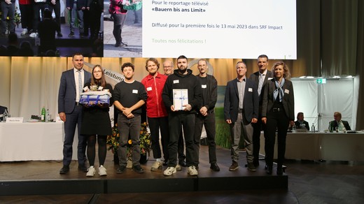 Bild von «SRF Impact» vom Schweizer Bauernverband ausgezeichnet