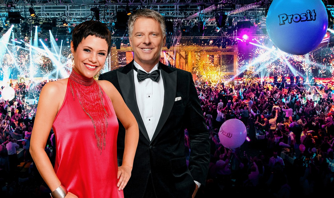 Francine Jordi und Moderator Jörg Pilawa