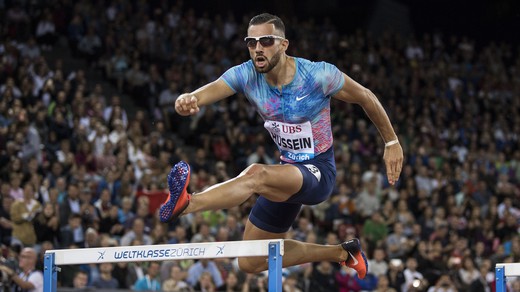 Bild von SRF zeigt alle Diamond-League-Meetings 2018 live im Web