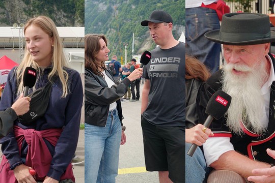 Bild von Schwingen im TV: Das sagt das Publikum am ESAF 2025