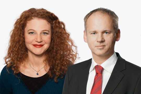 Bild von Auszeichnung für Noëmi Gradwohl und Thomas Vogel von SRF