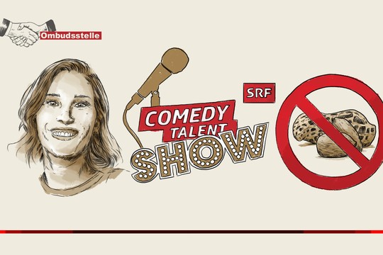 Bild von Beanstandung: «Comedy Talent Show» höchstens ungeschickt