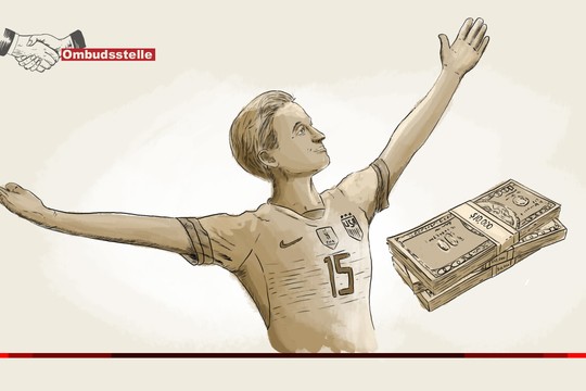 Bild von Darstellung des «Equal Pay» im US-Fussball bemängelt