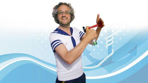 Bild von Heidi Abel und ich im Fernsehen