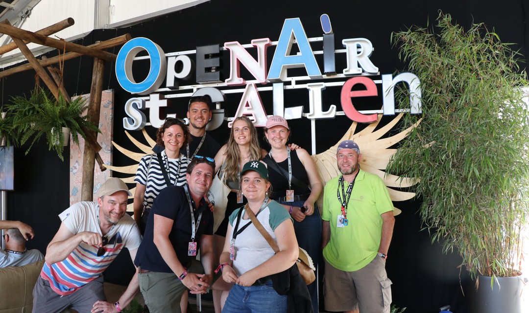 Bild von Als VIP auf einem Städtetrip am Openair St. Gallen 2025