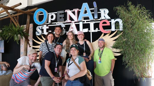 Bild von Als VIP auf einem Städtetrip am Openair St. Gallen 2025