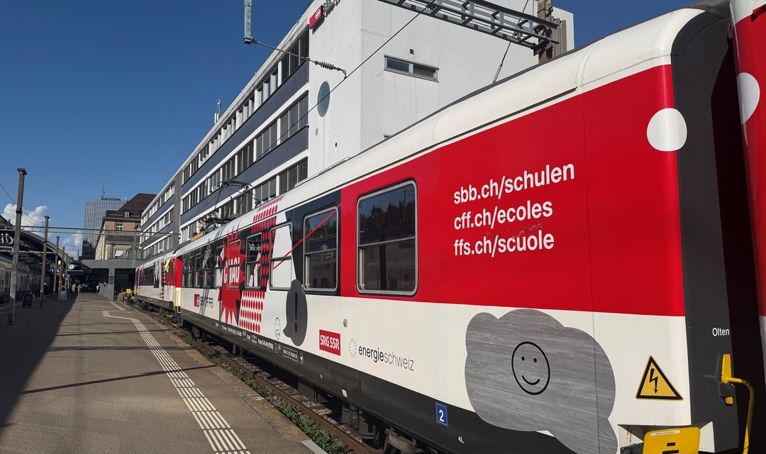 Bild von SBB-Schulzug in St. Gallen – Mitglieder auf der Suche nach Fakten