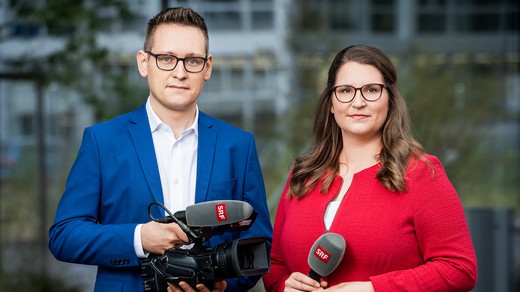 Bild von Anita Bünter und Jonas Bischoff neue Nahost-Korrespondenten