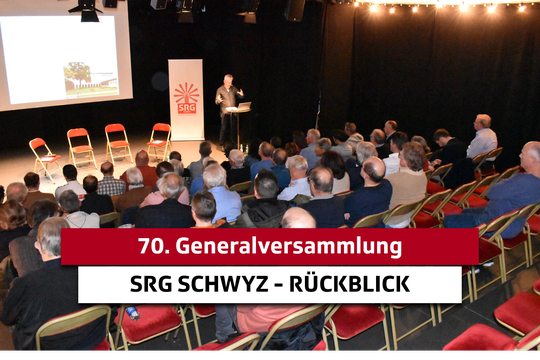 Bild von Generalversammlung der SRG Schwyz feierte 70-jähriges Bestehen