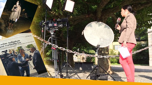 Bild von «Öpis mit Medie»: Wie werde ich Inlandkorrespondent/in