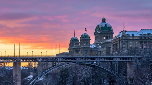Bild von Besichtigung SRG Studio Bundeshaus und Parlamentsgebäude
